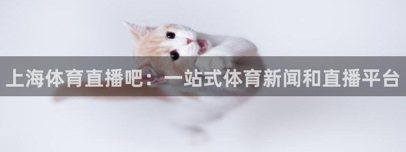 上海体育直播吧：一站式体育新闻和直播平台