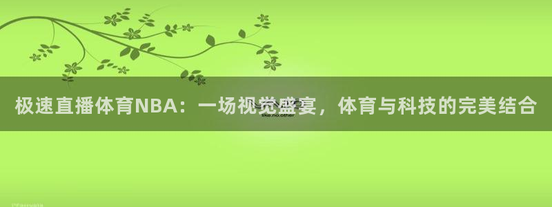 极速直播体育NBA：一场视觉盛宴，体育与科技的完美结合